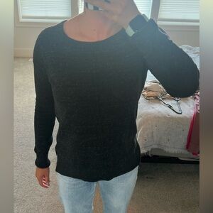 Banana Republic Black Crew Neck Sweater